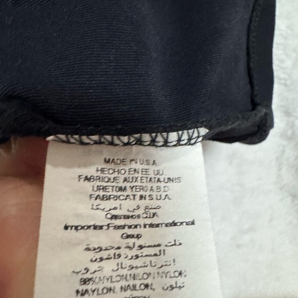 Bebe Original Black and Blue Activewear Set - Picture 12 of 12